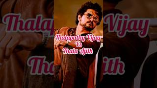 Thalapathy Vijay Vs Thala Ajith #thala #thalapathy #thalamassstatus #thalapathyvijay #illuminatisong