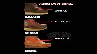 Clarks Wallabee vs. Clarks Stinson vs. Clarks Shacre