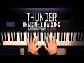 How To Play: Imagine Dragons - Thunder | Piano Tutorial Lesson + Sheets