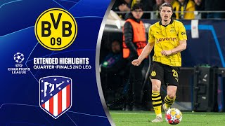Borussia Dortmund vs. Atlético Madrid: Extended Highlights | UCL Quarter-Finals 2nd Leg | CBS Sports