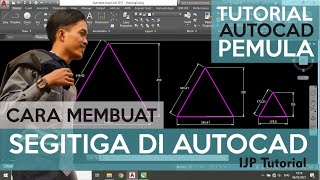 Cara Membuat SEGITIGA di AUTOCAD