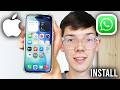 How To Install WhatsApp App On iPhone - Step By Step