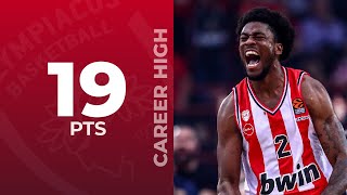 Moses Wright (career-high 19 points on 9/9 2PT) 💪 Olympiacos-Panathinaikos 71-65