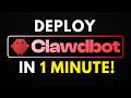 Setup Clawdbot in 1 Minute | The Fastest Open Source AI Setup