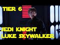 Star Wars Galaxy Of Heroes - Jedi Knight Luke Skywalker Tier 6 Strategy Guide and Walkthrough!