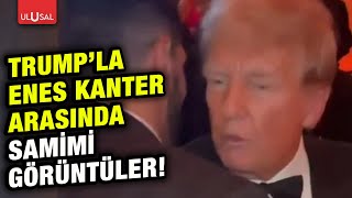 Trump ve FETÖ mensubu Enes Kanter arasında samimi görüntüler!