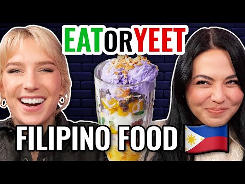Filipino Food Taste Test (Eat It or Yeet It)