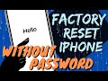 How to Factory Reset iPhone without Password - Reset Forgotten Password, Disabled iPhone, etc.
