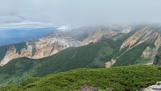 2022年8月7日　登山　富良野岳  上富良野岳  上ホロカメットク山　縦走