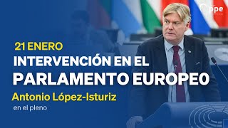 Debate sobre la situación de Georgia. Tono López-Istúriz