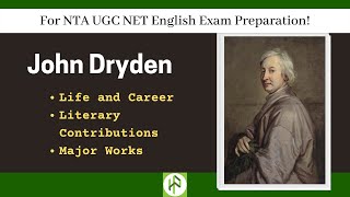 John Dryden I Life and Career I Biography of Dryden I Major Works and Literary Contributions