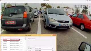 Contrôle de stationnement par système LAPI à partir d'une caméra mobile