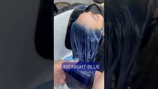 Midnight Blue สีน้ำเงินเข้ม 👉สวยเหมือนท้องฟ้ากลางคืน สลับด้วยความเข้มของสี ✅สวยเกินเบอร์ไปเลยคร้าาา