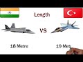 indian amca vs turkish tf x fifth generation stealth fighter