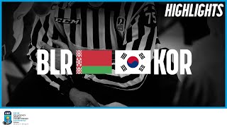 Belarus vs. Korea | Highlights | 2019 IIHF Ice Hockey World Championship Division I Group A