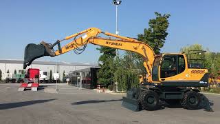 Hyundai 160W-9A wheel excavator