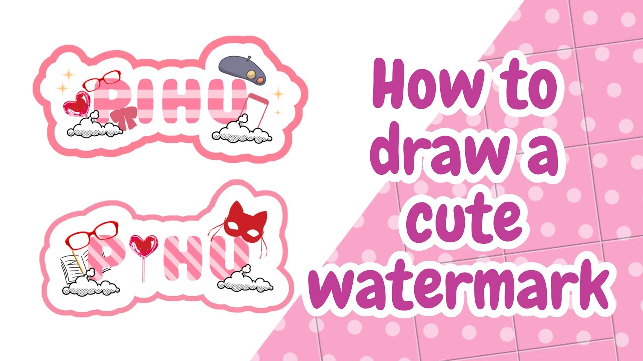 How To Make Cute Watermark Ibispaint X рџќ рџњё Digitalart Ibispaintx