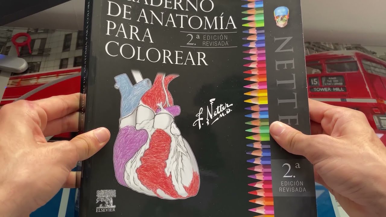 Cuaderno De Anatomía Para Colorear NETTER - Review - YouTube