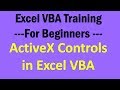 Excel VBA Tutorial 14- Active X Controls in Excel VBA