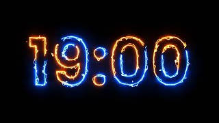 19 Minute Timer - 1140 seconds Timer - Clean & Simple [ELECTRIC]
