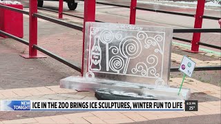 Ice in the Zoo brings ice sculptures to Kalamazoo