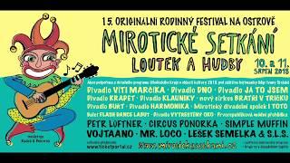 Miroticke setkaní loutek a hudby 2018