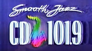 CD 101.9 FM WQCD Smooth Jazz - Radio Station TV Commercial (1994)