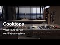 Downdraft Ventilation System with Vario Cooktops | 400 Series | Gaggenau