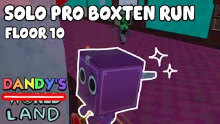 Pro Solo Boxten Gameplay! || FLOOR 1-10 + MULTIPLE VEES || DANDYS LAND