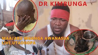 MAAJABU MGANGA DR KIMBUNGA AWANASUA LIVE,UTAOGOPA GUMZO MTAANI MKE WA MTU SUMU 18+