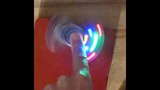 C.K. builds an LED spinner kit from the iSolderStore