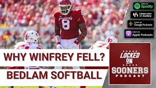 Why did Perrion Winfrey fall to the fourth round and 2000. Champion Macey Turley on Bedlam Softball.