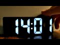 unboxing desk digital clock gh 0712l