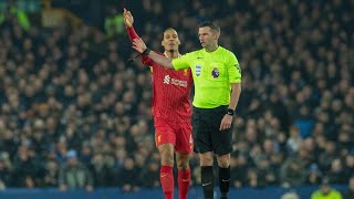 VIDEO: Liverpool denied ‘blatant’ Everton red card but Konate push ‘not even half a foul’