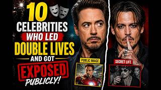 10 Celebrities Who Led Double Lives And Got Exposed Publicly