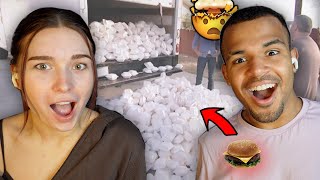 Man Risks His Life For Cheeseburgers?! Our Reaction!