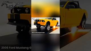 Ford Mustang Gt Transformation (1992-2019) Evolution #shorts #cars #ford #mustang #shortvideo