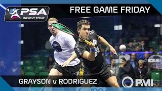 Squash: Free Game Friday - Grayson v Rodriguez - World Championship 2015