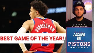 Cade Cunningham Scores 29 Points In Detroit Pistons Best Win Of The Year Against The Utah Jazz