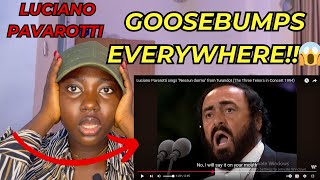 First Time Reaction to Luciano Pavarotti - Nessun Dorma | This Gave Me CHILLS!