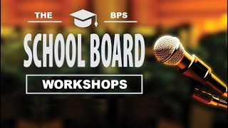 School Board Workshop - Rule Development 10/6/2020