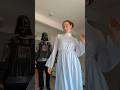 PRINCESS LEIA GOT THE MOVES! 😅 - #dance #trend #viral #couple #funny #shorts