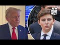 Trump reveals where son Barron will attend college in exclusive interview with The Post