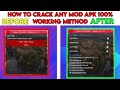 How to Make Paid Mod apk And Loader Key Bgmi  || 💯% work How to Crack Mod apk part 2