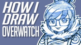 How I Draw Overwatch - Mei