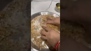 Haryana ka Desi khana Desi ghee ka churma