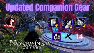 Neverwinter Mod 20 - 14 000 Diamond Shards Opening Companion Gear Adjusted \u0026 Drops Sharandar Ep2