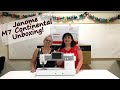 Janome M7 Continental Unboxing