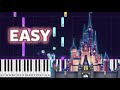 Disney Opening Theme - Easy Piano Tutorial