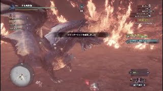 【MHWI】Alatreon first kill (Ice Fire double bow + All Escaton Judgement weakened)